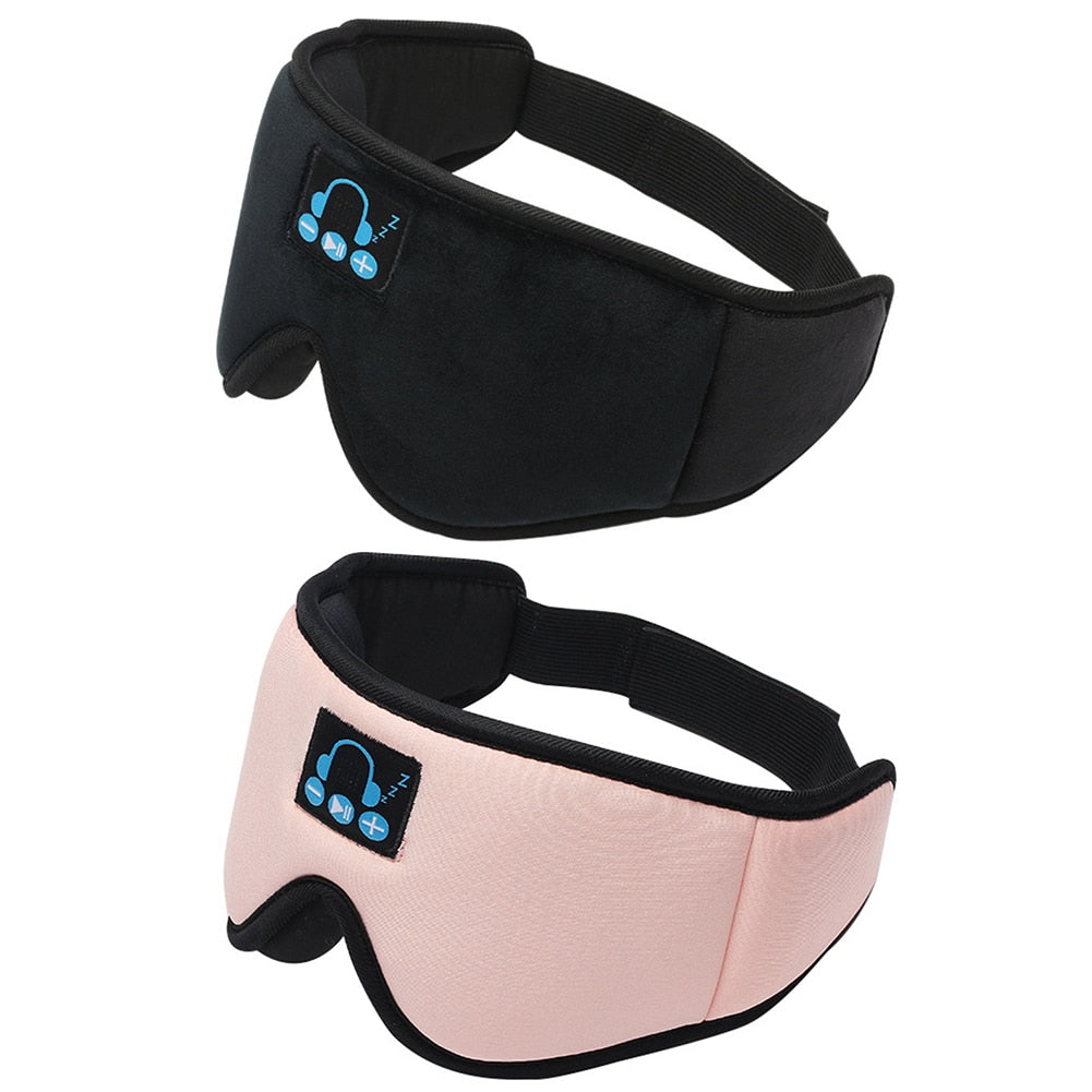 Bluetooth Eye Mask Black/Pink